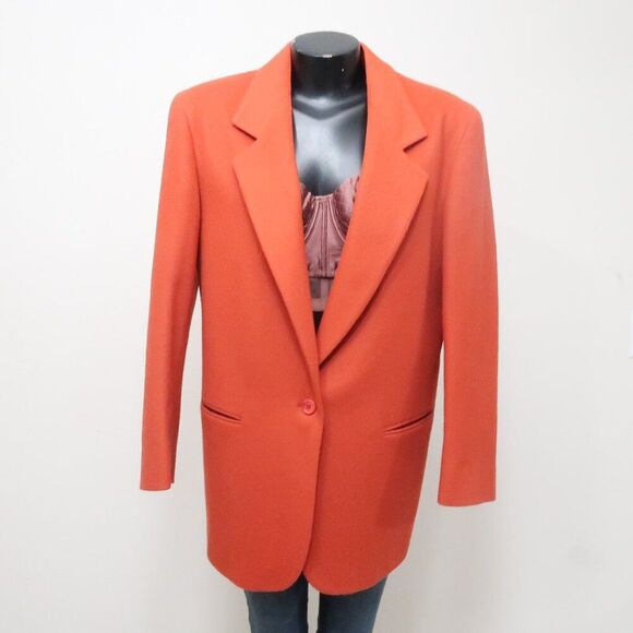 Vintage L.L. Bean Wool & Cashmere Coat Siz 10R